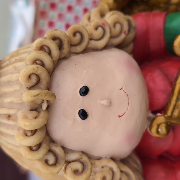 Vintage Holiday Collection  Angel Figurine Christmas 11" Tall - Picture 5 of 7